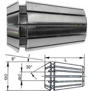 1561GL - PINZE ELASTICHE DI ALTA PRECISIONE A GRANDE ESCURSIONE TIPO ER/ESX A NORMA DIN 6499-B/ISO 15488 - Prod. SCU - Orig. Fahrion